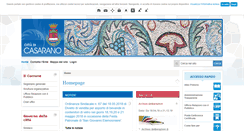 Desktop Screenshot of comune.casarano.le.it